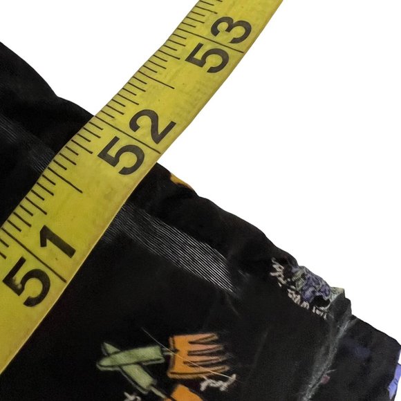 Vintage 90s Black Multicolor Garden Print Sleeveless Full Length Dress XL - Picture 4 of 7